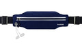 U·LANARO Slim Running Belt Fanny Pack Running Phone Holder Waist Band Pouch - color: Dark Blue