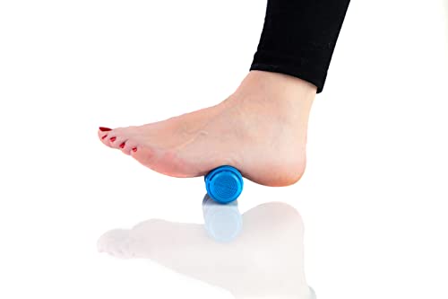 Roller Fitness Mini Foot Massage Roller, 5-Inch Travel-Size Foot Massaging Roller, Extra Firm to Release Trigger Points & Knots