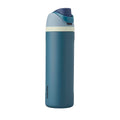 Owala FreeSip Stainless Steel Water Bottle 24 oz Denim - color: Denim, size: 24 Ounces