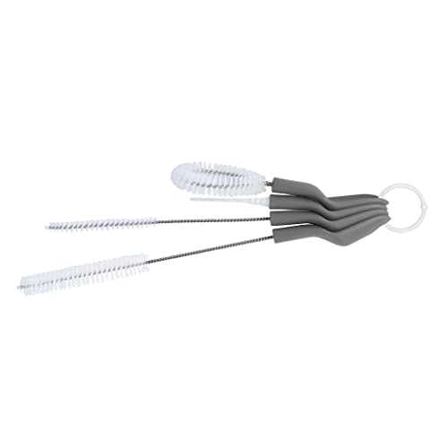 Full Circle All-in-One Bottle Cleaning Multitool, Gray - color: Gray