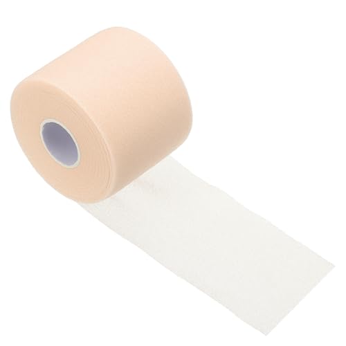 Pre Wrap Tape, Non-Slip Grip Cushion Wrap Prewrap Athletic Tape- Fitting for (Tennis- Badminton - Pickleball - Sports) - color: Beige