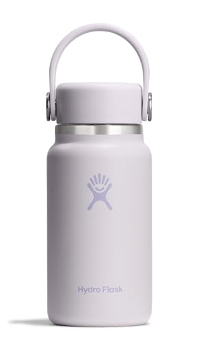 Hydro Flask Micro Bottle - Insulated Mini Leak Proof Flask for Purse or Pocket in 6.7 Oz Cloud Pink - color: CLOUD PINK