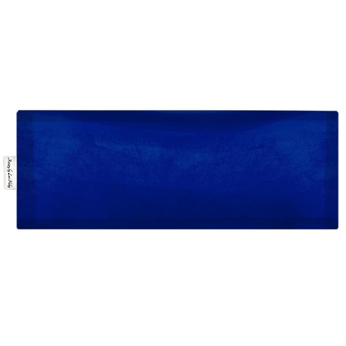 Heat Pack - Microwavable Heating Pads - Microwave Heating Pad for Pain Relief & Comfort - Suitable for The Neck, Back, Shoulders, Hips, Stomach Cramps & More - Neck Heat Wrap - Gift - size: WIDE, style: All Navy Velvet