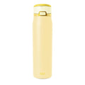 Simple Modern Water Bottle with Straw & Handle | 24oz | Yellow - color: -Lemoncello, size: 24 Ounces