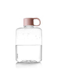 Portable Flat Water Bottle, 12.2 oz, Pink - color: Pink, size: 12.2 Ounces