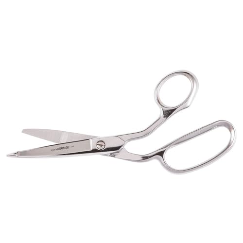 Klein Tools 720HC Scissors, Safety Scissors are Bandage Shears with Safety Tips to Safely Slip Under Bandages or Clothing, 9-1/8-Inch - size: 1 Count (Pack of 1)
