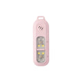 130DB Rechargeable Personal Alarm | One-Button Alarm | 4 Flash Light Modes | Equipped with a Back Clip | Free Keychain Included | Ideal for Women, Kids and the Elderl（Pink） - color: Pink