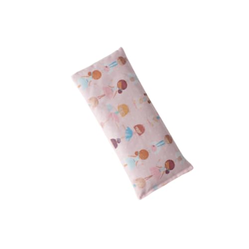 Microwave Heating Pad or Ice Pack for Kids, Microwavable Heat Pack or Cold Compress, 9" x 4" (Dancer, Lavender) - color: Dancer