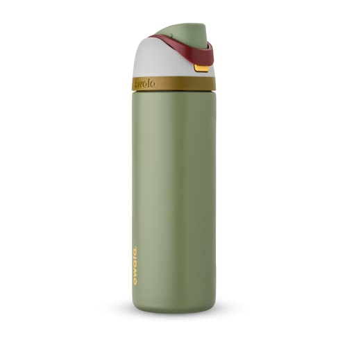 Owala Star Wars FreeSip Stainless Steel Water Bottle 24 oz Boba Fett - color: Boba Fett, size: 24 Ounces
