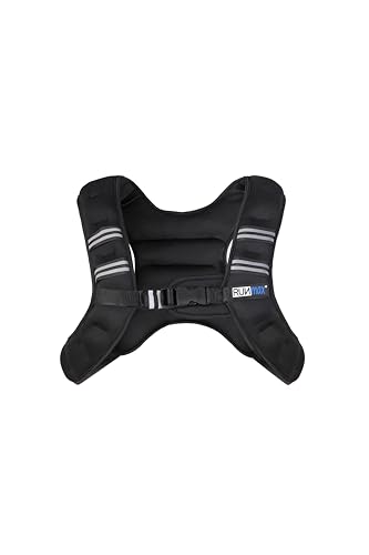 RUNmax 20LBS - 150LBS Adjustable Weighted Vest Wtih Shoulder Pads Option for Men and Women - size: 10 lbs WITHOUT SHOULDER PADS