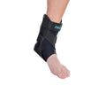 Aircast Airsport Ankle Brace for Chronic Ankle Instability, Sprained Ligaments and Strained Muscles or Tendons | Durable and Comfortable| LEFT, Medium - size: Medium (Pack of 1), style: Left Foot