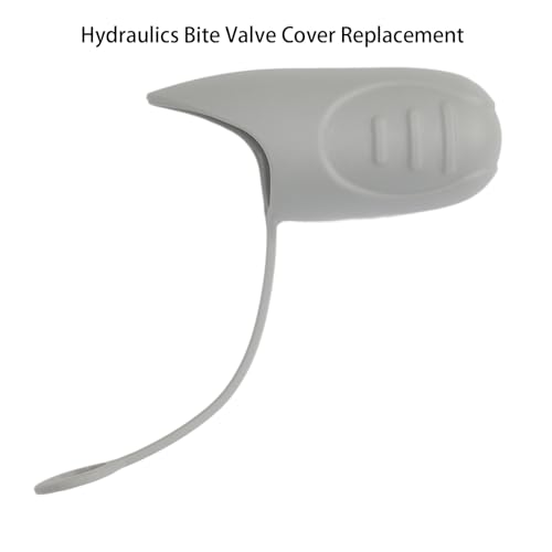 Hydration Bladder Bite Valve Replacement Mouthpiece Fit for Any Water Backpack and Most Brands, with Manual Switch Valve - color: 2 Pack rotatable white with cover