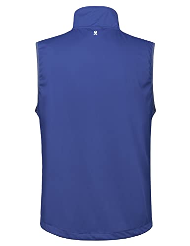 Little Donkey Andy Men's Lightweight Golf Vest Outerwear - color: Blue, size: Medium