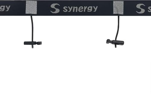 Synergy Running/Triathlon Race Day Number Belt - color: Black 1-Pack
