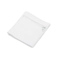 Wrist Wallet Wristband with Zipper,Cotton Wrist Band SweatBands - color: White