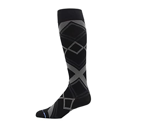 Dr. Motion 4 Pairs Compression Socks for Men, Knee High - color: Mcomp-sl8