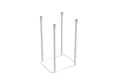 Water Bottle Drying Rack, Stainless Steel Bottle Dryer Rack, Baby Bottles Rack Dryer, Cup Drying Rack, Reusable Bag Drying Stand, Kitchen Stand Holder for Glass Bottles, Plastic Bag (White, Small) - color: White, size: Small