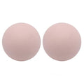 SIMPLECOOL Hard Massage Ball Lacrosse Ball Size Fascia Balls, 2 Pack, Pink - color: Pink