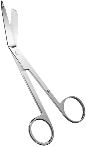 Utopia Care Surgical Bandage Scissors, 5.5 Inch Stainless Steel