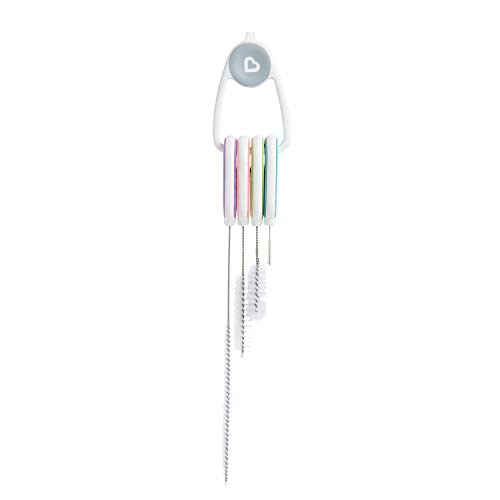 Munchkin® Details™ Bottle and Cup Cleaning Brush 4 Piece Set with Key Ring,(Pack of 12) - size: 4 Piece Set (Pack of 12)