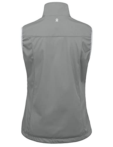Little Donkey Andy Women's Lightweight Softshell Vest - color: Gray, size: X-Small
