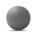 WOVTE Massage Lacrosse Ball for Sore Muscles, Shoulders, Neck, Back, Foot, Body, Deep Tissue, Trigger Point, Muscle Knots, Yoga and Myofascial Release (Grey) - color: Grey