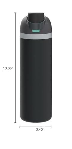 Owala FreeSip Stainless Steel Water Bottle 32 oz Foggy Tide - color: Foggy Tide, size: 32 Ounces