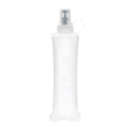 WRELS Soft Flasks Running Water Flask Folding Soft Water Bottles Small for Outdoor Sports Hiking Hydration Pack 5oz/8oz/17oz(WHITE,8oz) - color: White, style: 250ml/8oz