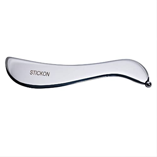 STICKON Gua Sha Massage Tool Stainless Steel Gua Sha Scraping Massage Tools IASTM Tools Great Soft Tissue Mobilization Tool(STICKON-20) - style: STICKON-20