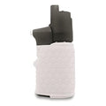 Packin' Heat 0.28 oz Compact Pepper Spray for Self Defense, Small Keychain Pepper Spray for Women, 12 ft Range, 1.44% Major Capsaicinoids, UV Dye, Push-Button Safety Cap, Snap Clip - color: White