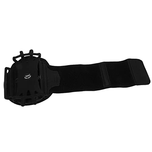 Phone Arm Band, 180° Rotation, 6.6 Inch Screen Compatible, Black - color: Black