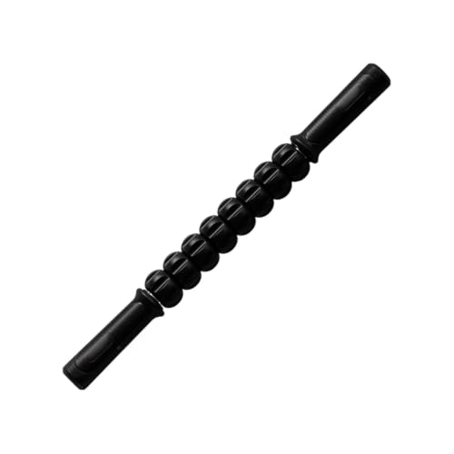 Massage Roller, Multi-Functional Body Massager, Leg Roller Stick - color: Black