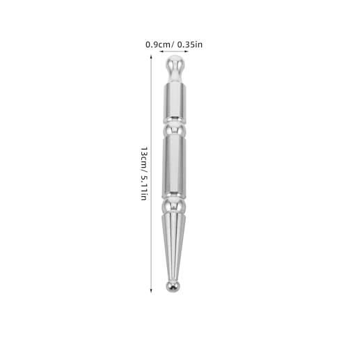 Acupuncture Pen Acupressure Pen for Facial Massage Manual Reflexology Tool Trigger Point Therapy Deep Tissue Massager for Face Neck Back Portable 4.72in