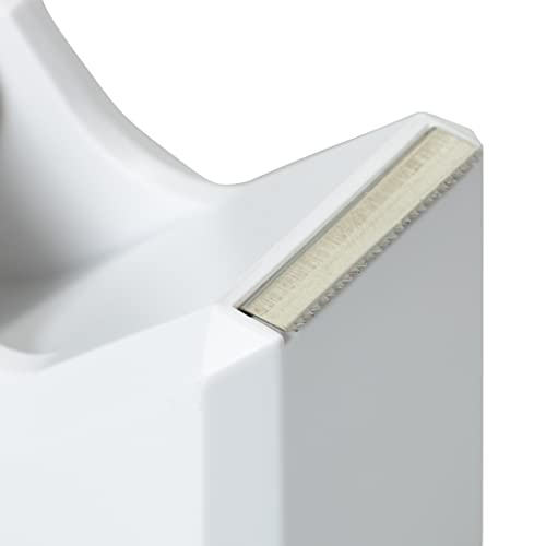 JAM PAPER Colorful Desk Tape Dispensers - White - Sold Individually - color: White, size: Pack of 1