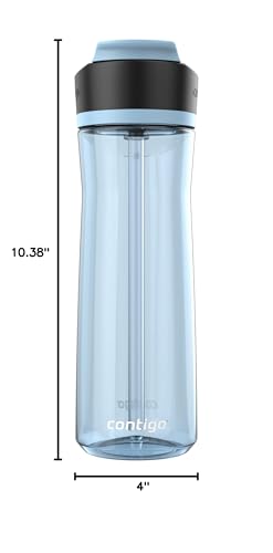 Contigo Ashland Water Bottle - color: Glacier, size: 24 oz (Pack of 1), style: Single