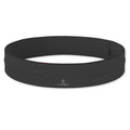 FlipBelt Classic Running Belt, Phone Holder for Running, Money Belt Pouch - color: Carbon, size: Small