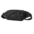 Waterproof Fanny Pack Cross Body Bag for Men & Women, Travel Sling Bag Crossbody Waist Bag Belt Bag Chest Anti Theft Small Purse for Outdoor, Cycling, Hiking, Running, Phone Holder-Black
