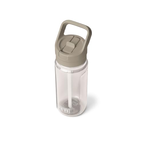 YETI Yonder 600 ml/20 oz Water Bottle with Yonder Straw Cap, Cape Taupe - color: Cape Taupe, size: 20 Ounces