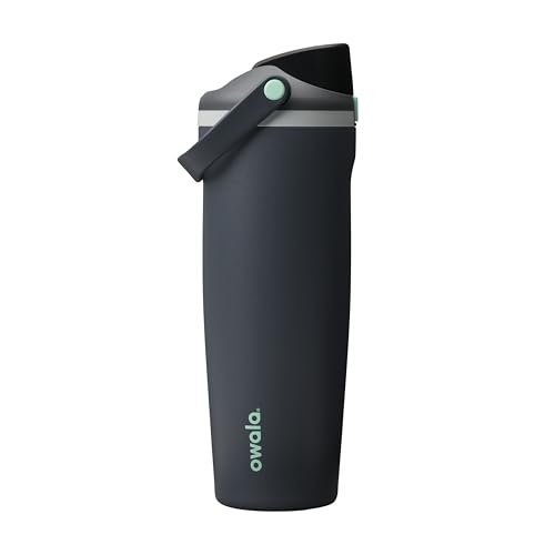 Owala FreeSip Sway Stainless Steel Water Bottle 30 oz Foggy Tide - color: Foggy Tide, size: 30 Ounces