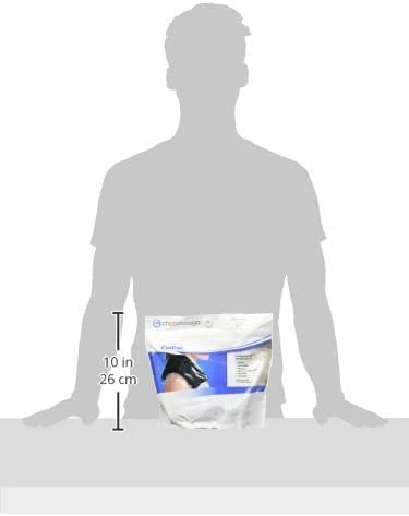 Chattanooga ColPac - Reusable Gel Ice Pack - Black Vinyl - Neck Contour - 21 inches - Cold Therapy - Knee, Arm, Elbow, Shoulder, Back - Aches, Swelling, Bruises, Sprains, Inflammation - size: 21 Inch (Pack of 1)