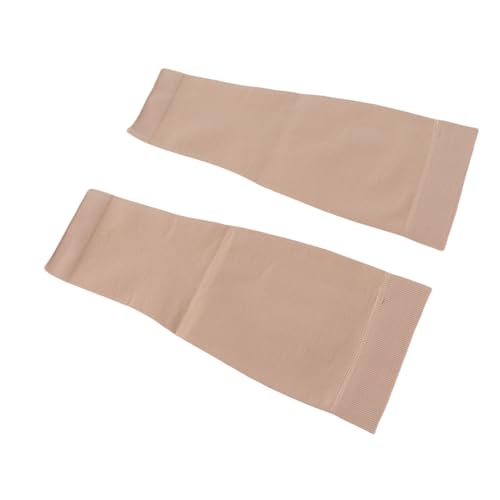 Compression Socks, 20-30mmHg Calf Compression Sleeves, Footless Compressed Socks for Varicose Veins, Shin Splints, Edema Recovery Maternity, Cycling Running Travel, Women & Men - color: Beige, size: M