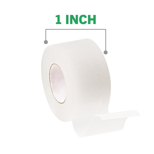Nexcare Flexible Clear Tape, Waterproof Transparent Medical Tape, 1 in x 10 Yds, 1 Count (Pack of 3) - size: 1 Count (Pack of 3)