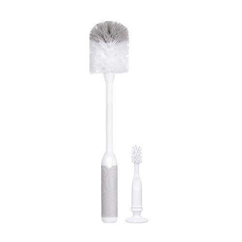 Ubbi Baby Bottle Cleaning Brush Set, Gray - color: Gray Bottle Brush