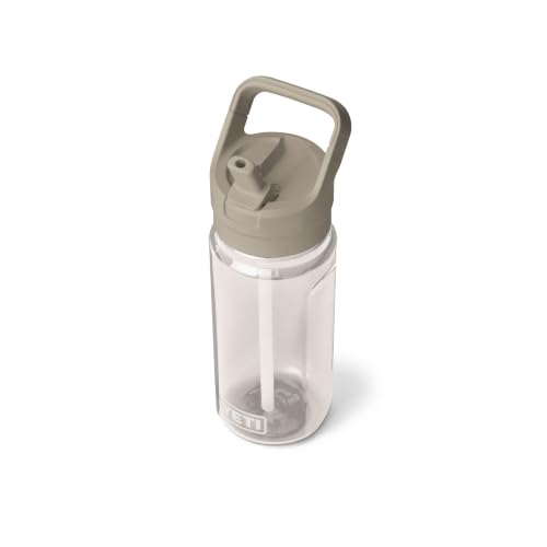 YETI Yonder 600 ml/20 oz Water Bottle with Yonder Straw Cap, Cape Taupe - color: Cape Taupe, size: 20 Ounces