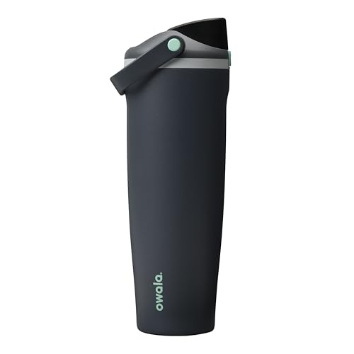 Owala FreeSip Sway Stainless Steel Water Bottle 40 oz Foggy Tide - color: Foggy Tide, size: 40 Ounces