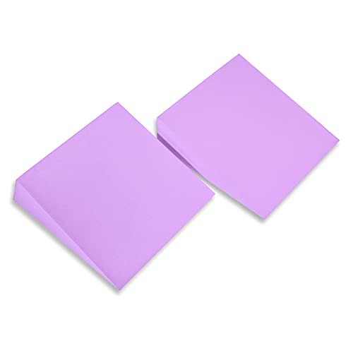 12" Foam Incline Stretch Wedge - Set of 2 - by Trademark Innovations (Purple) - color: Purple
