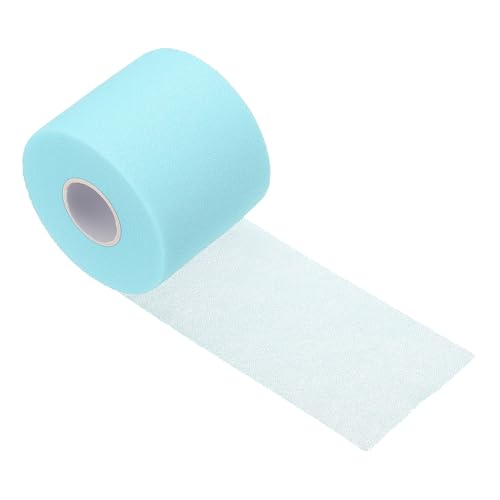 Pre Wrap Tape, Non-Slip Grip Cushion Wrap Prewrap Athletic Tape- Fitting for (Tennis- Badminton - Pickleball - Sports) - color: Light Blue