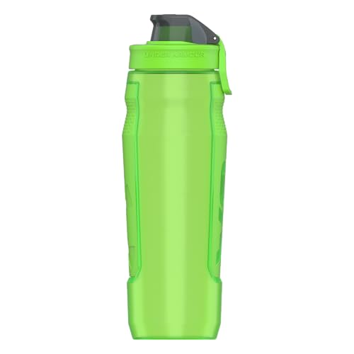 Under Armour 32oz Playmaker Squeeze Water Bottle - color: Hyper Green