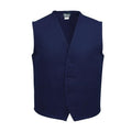 Fame 2 Pocket Unisex Vest - V65 - color: Blue, size: Large