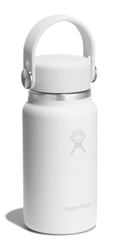 Hydro Flask Micro Bottle - Insulated Mini Leak Proof Flask for Purse or Pocket in 6.7 Oz Tonal White - color: Tonal White